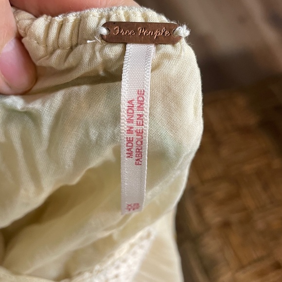 Free People Hibiscus Heaven Cream Embroidered Maxi Dress in size XS - Picture 2 of 11